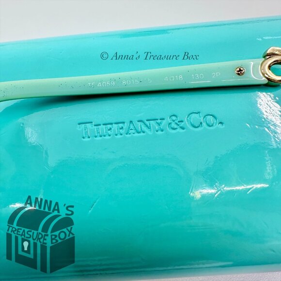 Tiffany & Co. TF 4059 8015/3B 54-18 130 2P Brown Cat Eye Sunglasses (case) main image 6